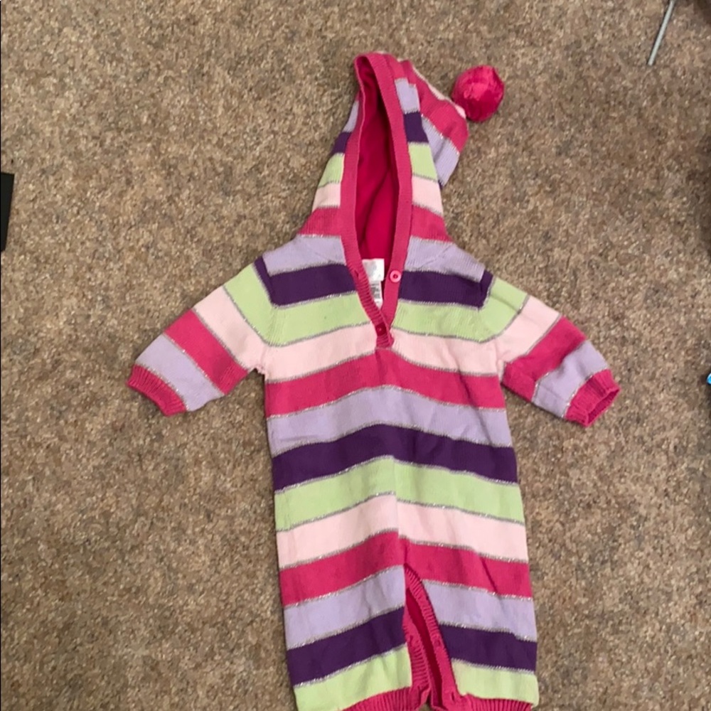 NWOT FLeece Lined Outfit Size 0-3 months